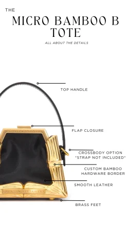 Bamboo B Micro Tote