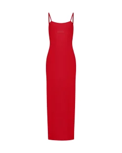 Convertible Slit Maxi Dress