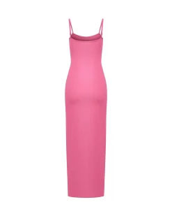 Convertible Slit Maxi Dress