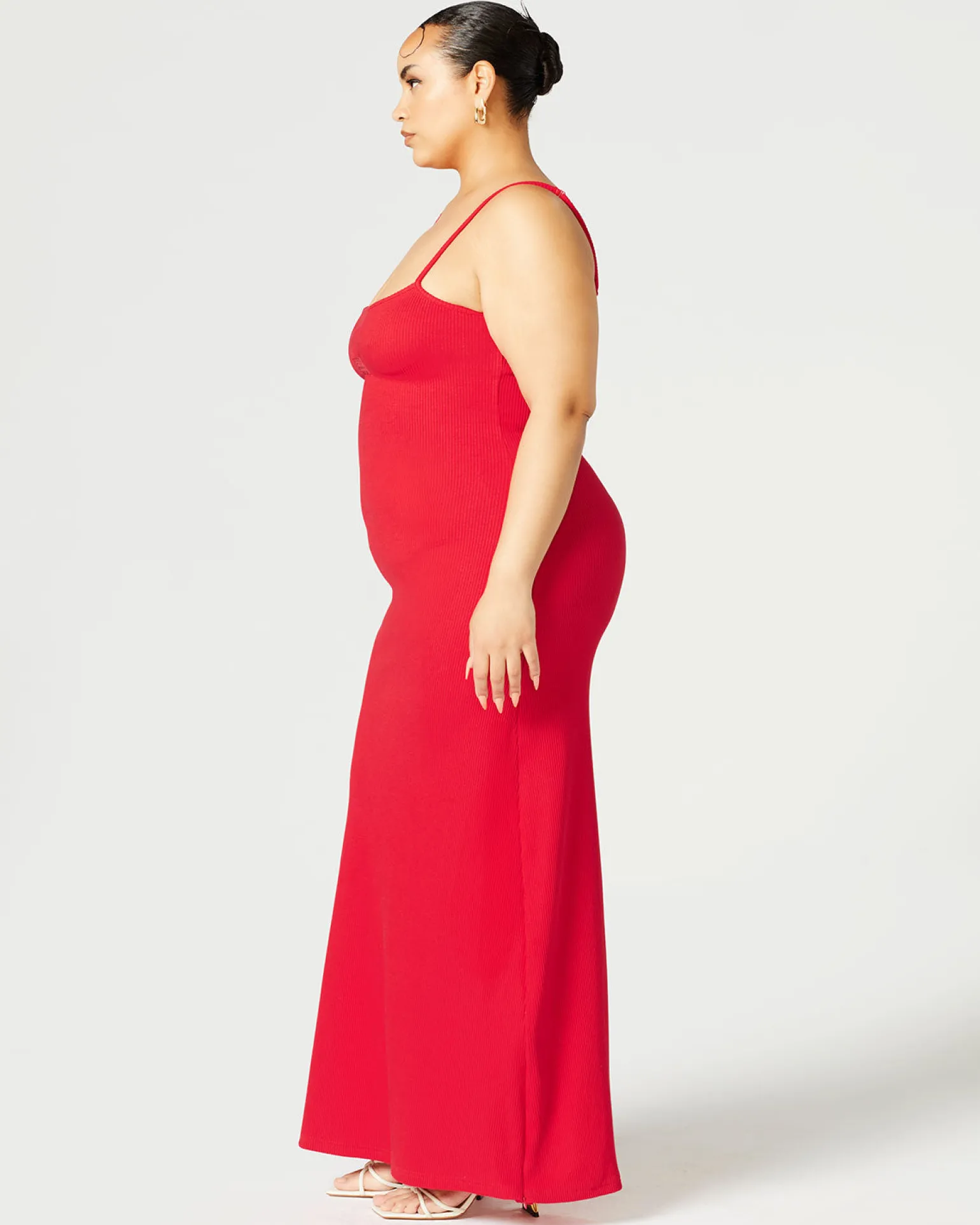 Convertible Slit Maxi Dress