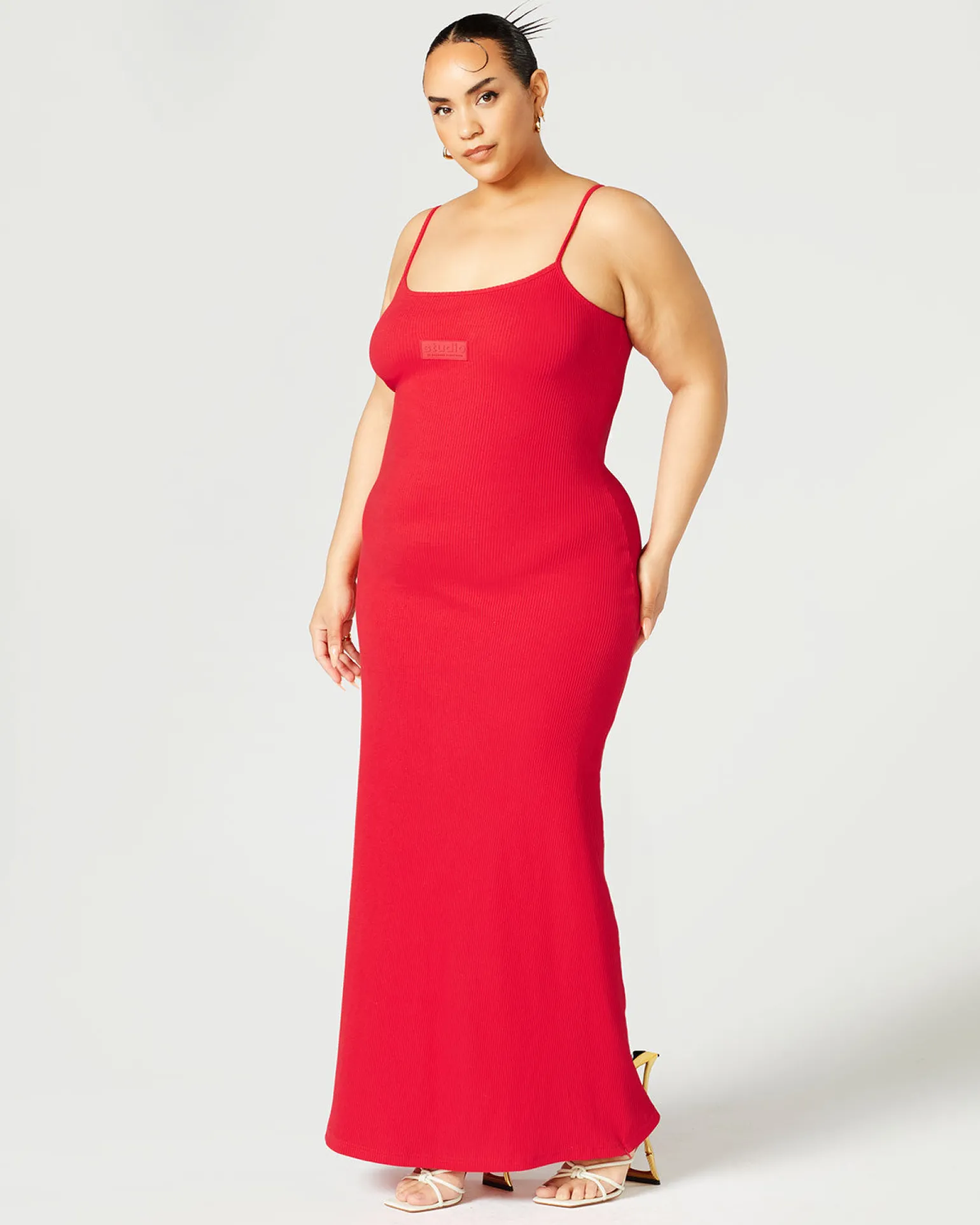 Convertible Slit Maxi Dress