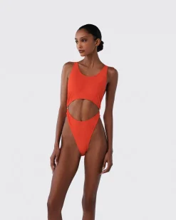 Cutout One-Piece Swimsuit