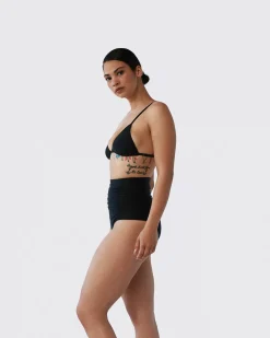 High-Waist Swim Bottom