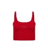 Logo Crop Tank Top