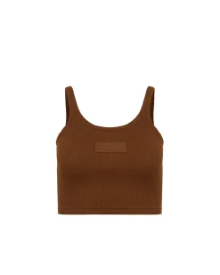 Logo Crop Tank Top