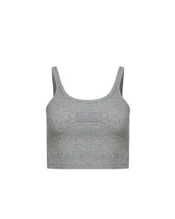 Logo Crop Tank Top