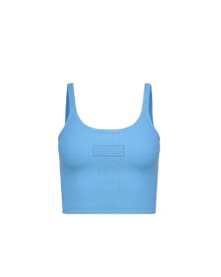 Logo Crop Tank Top