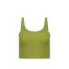 Logo Crop Tank Top