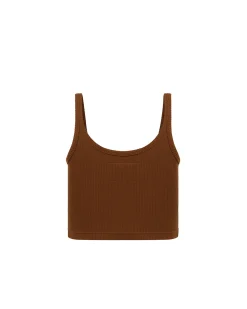 Logo Crop Tank Top