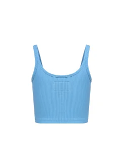 Logo Crop Tank Top