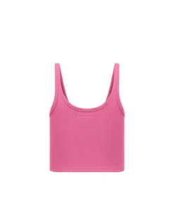 Logo Crop Tank Top
