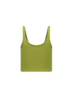 Logo Crop Tank Top
