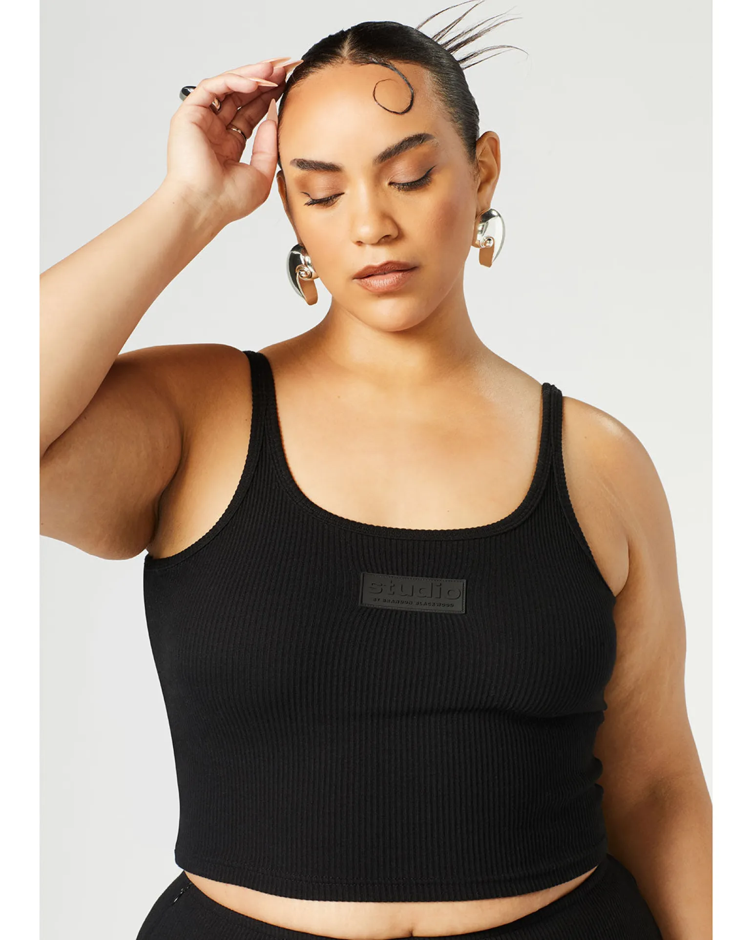 Logo Crop Tank Top