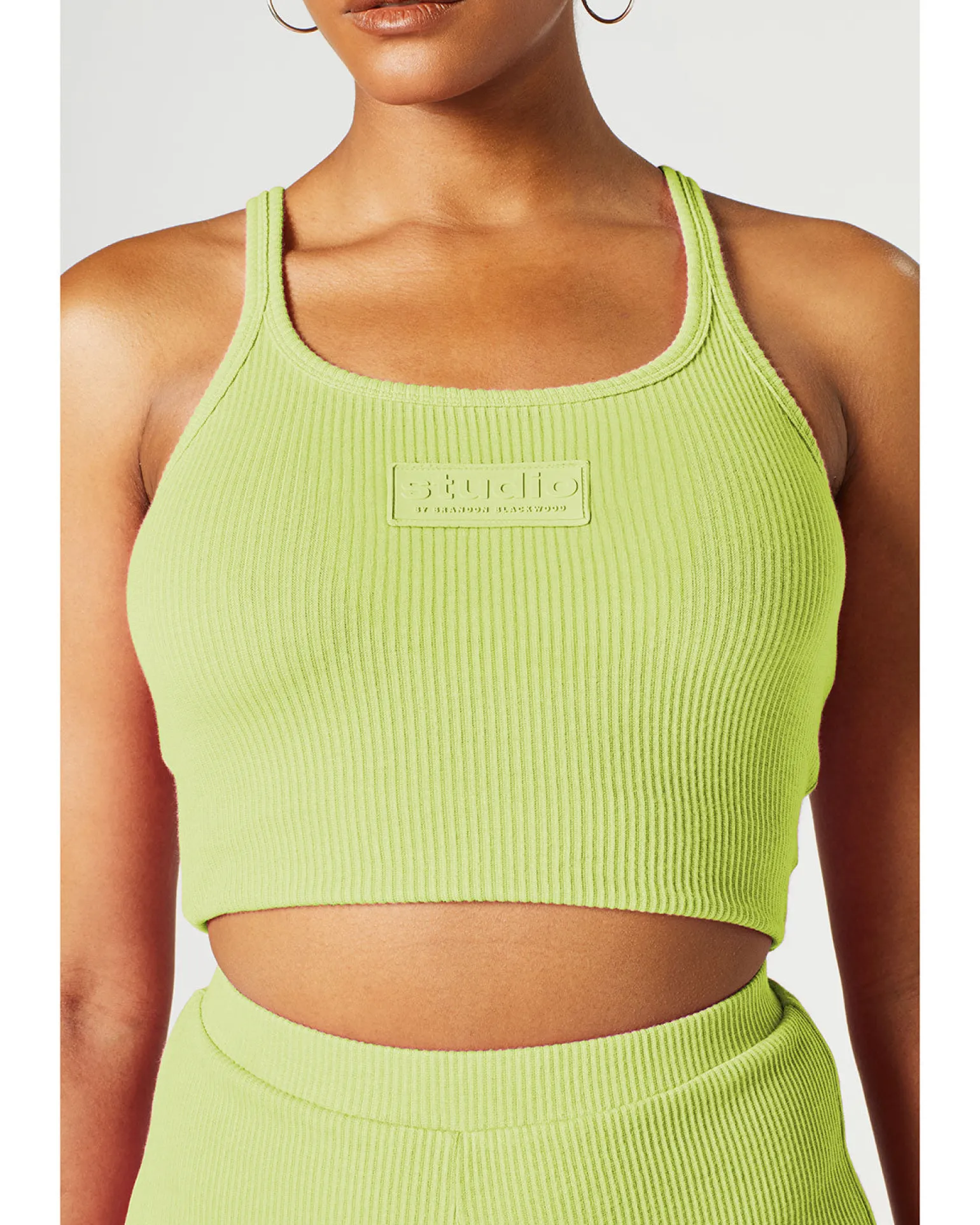 Logo Crop Tank Top