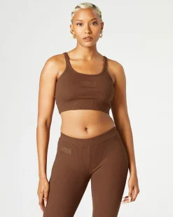 Logo Crop Tank Top