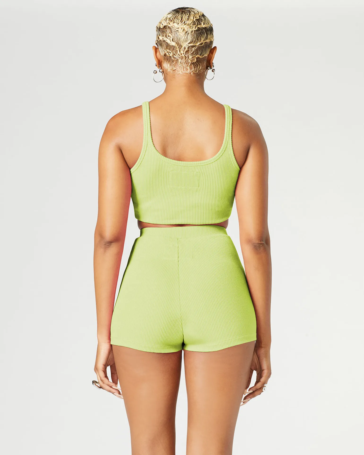Logo Crop Tank Top