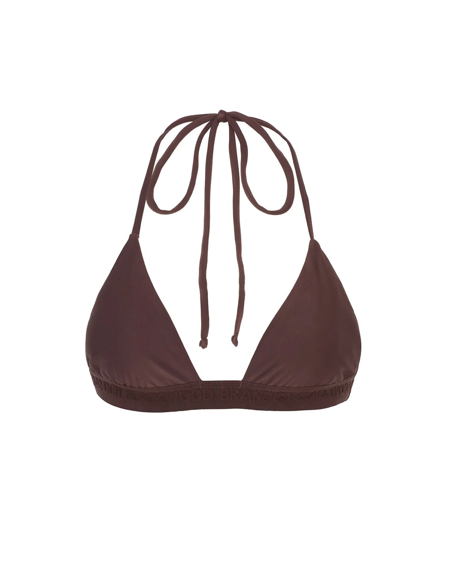Logo Halter Bikini Top