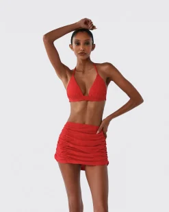 Logo Halter Bikini Top