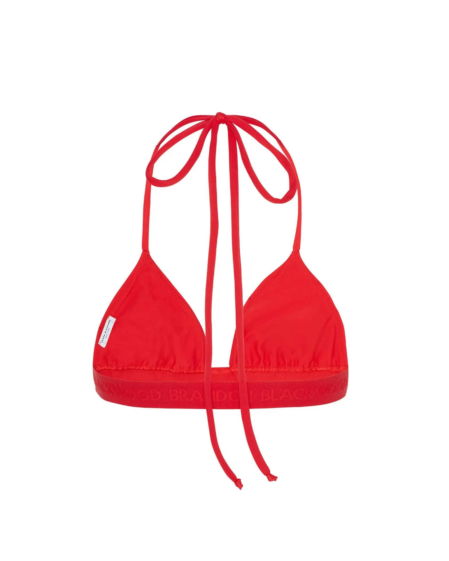 Logo Halter Bikini Top