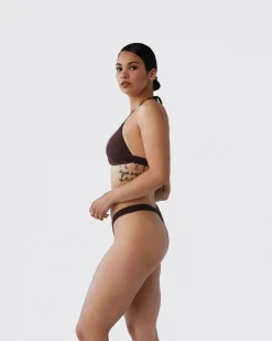 Logo Halter Bikini Top