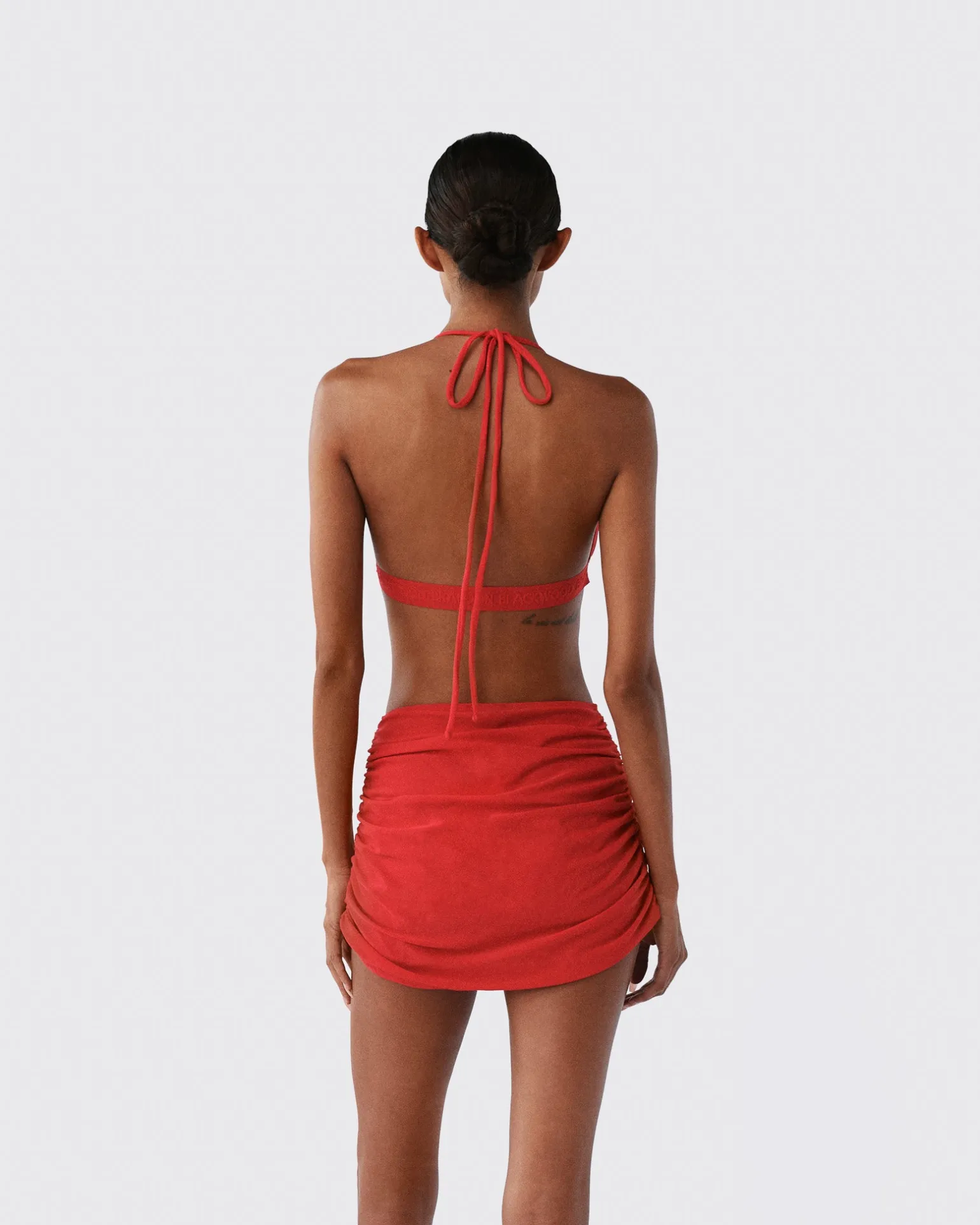 Logo Halter Bikini Top