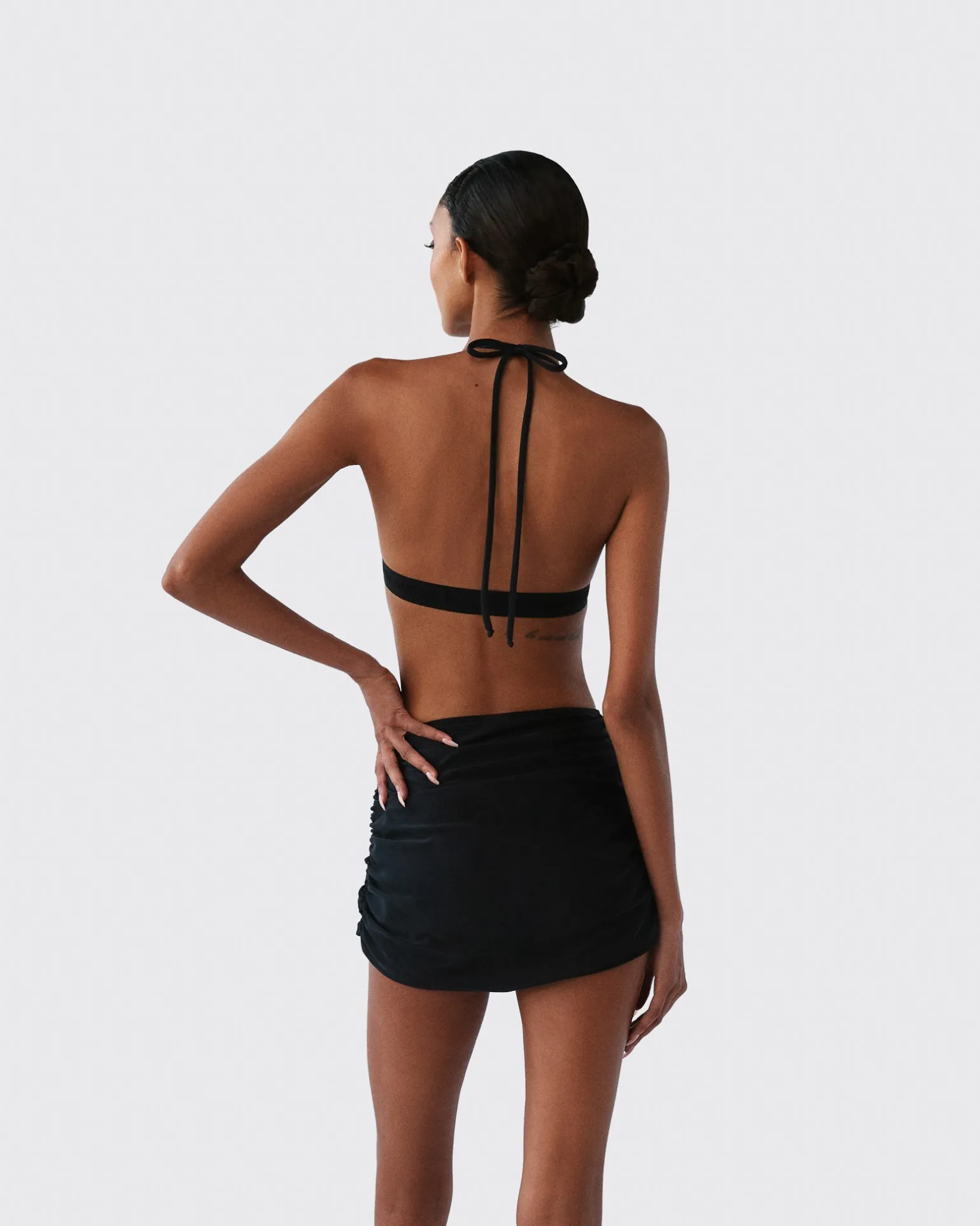 Logo Halter Bikini Top