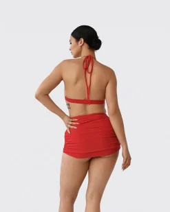 Logo Halter Bikini Top