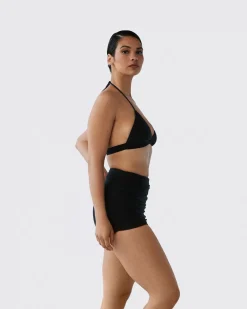 Logo Halter Bikini Top