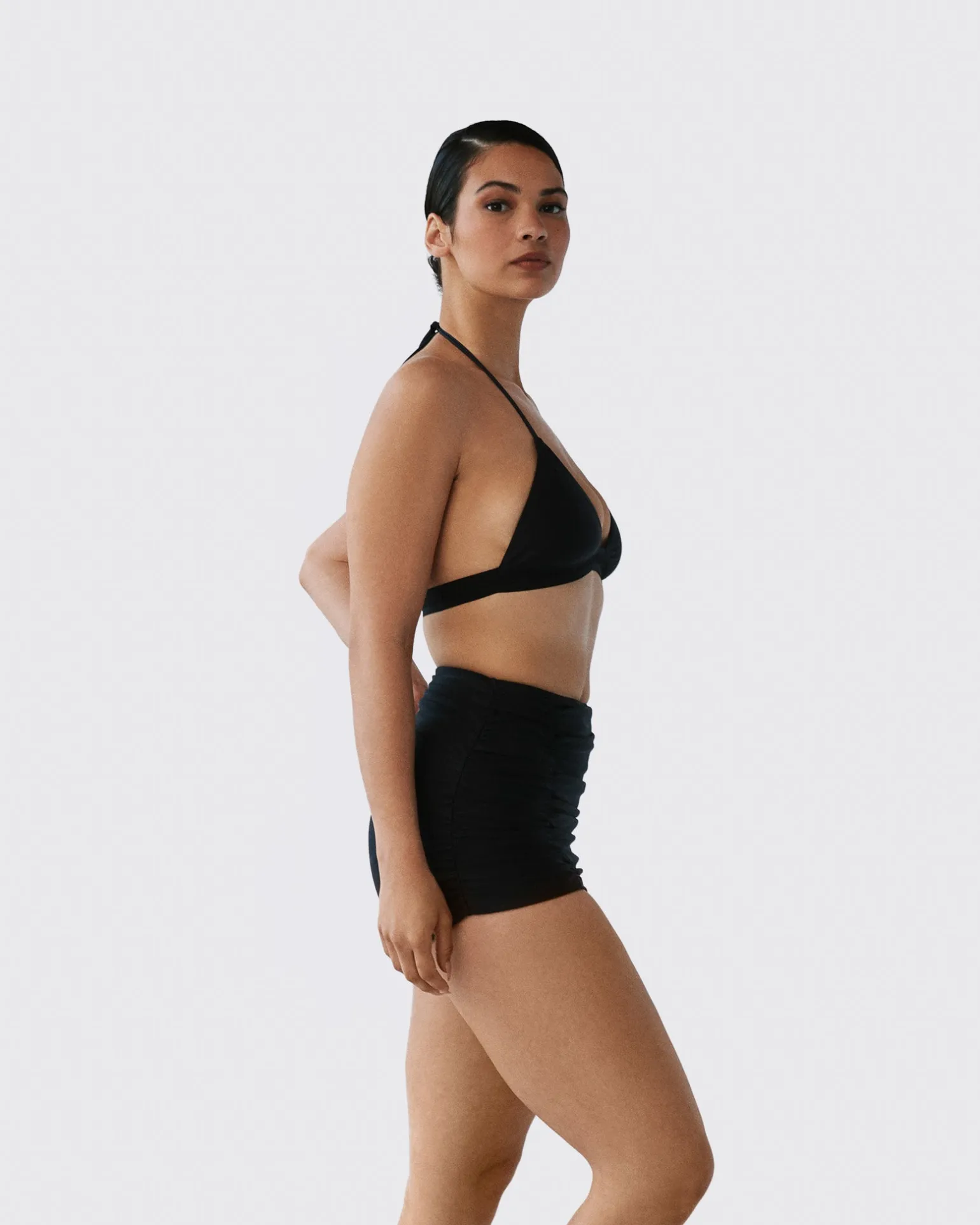 Logo Halter Bikini Top
