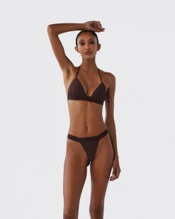 Logo Halter Bikini Top