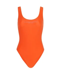 Logo One-Piece Swimsuit