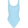 Logo One-Piece Swimsuit