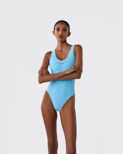 Logo One-Piece Swimsuit