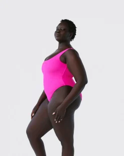 Logo One-Piece Swimsuit