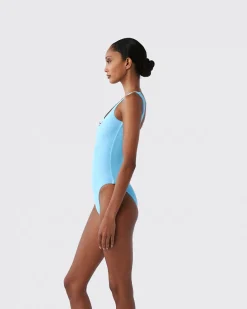 Logo One-Piece Swimsuit