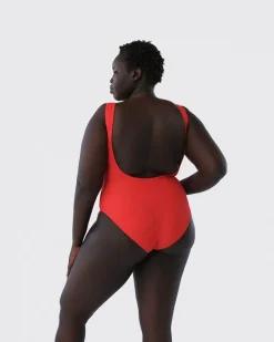 Logo One-Piece Swimsuit