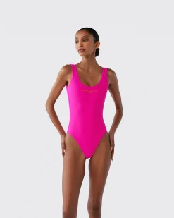 Logo One-Piece Swimsuit