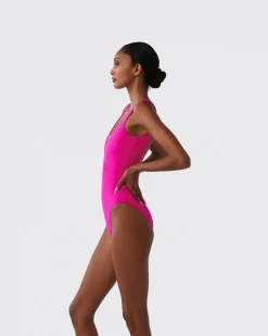 Logo One-Piece Swimsuit