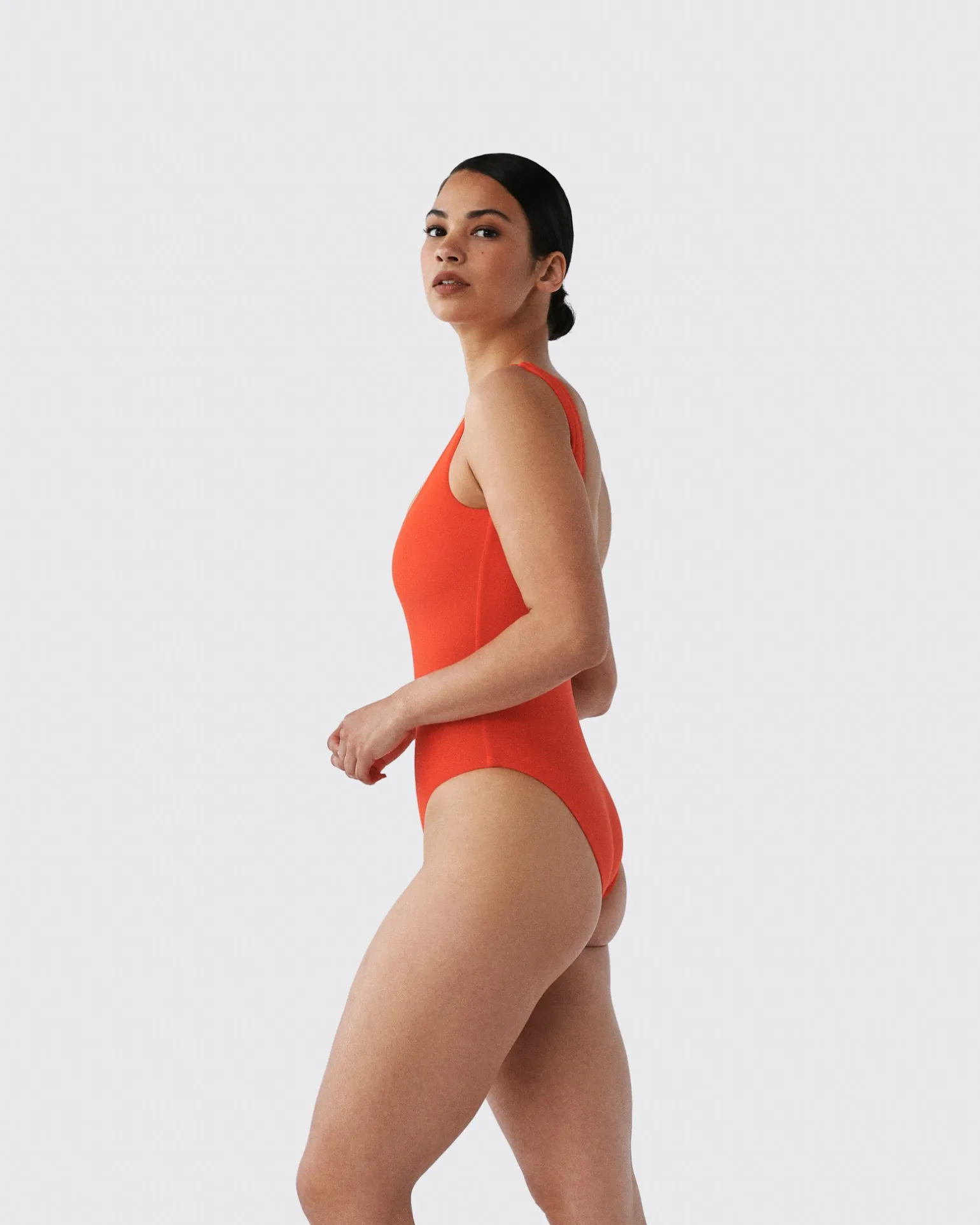 Logo One-Piece Swimsuit