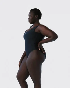 Logo One-Piece Swimsuit