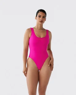Logo One-Piece Swimsuit