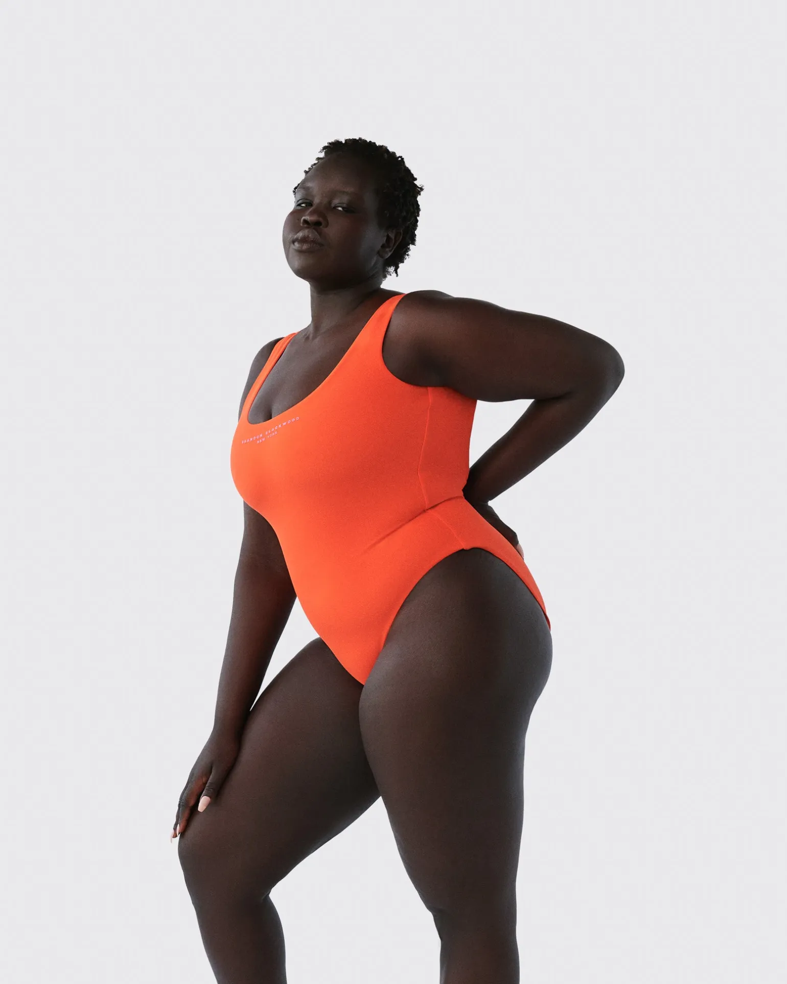 Logo One-Piece Swimsuit