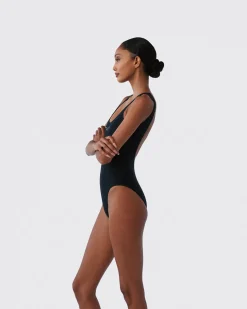 Logo One-Piece Swimsuit