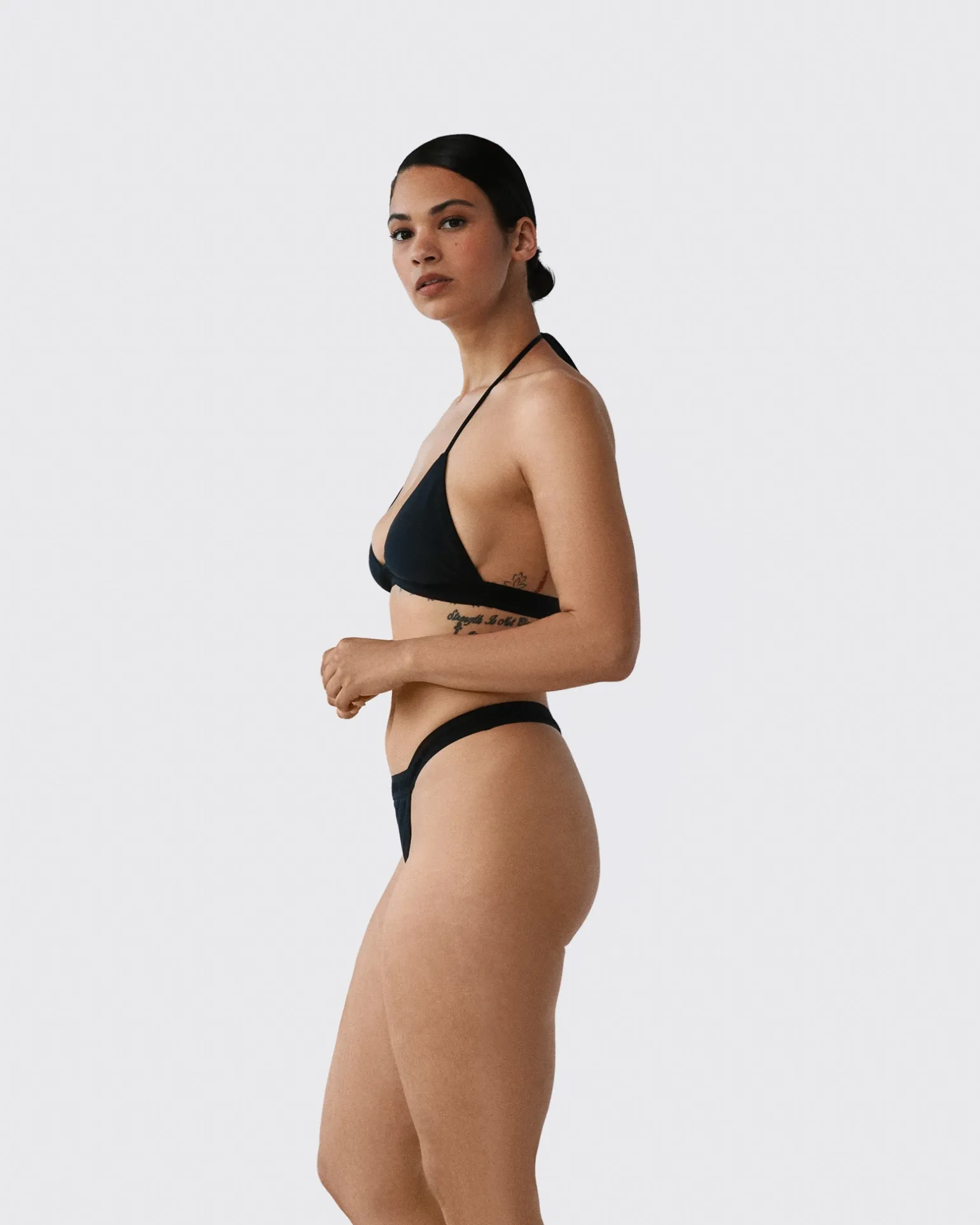 Logo Swim Thong