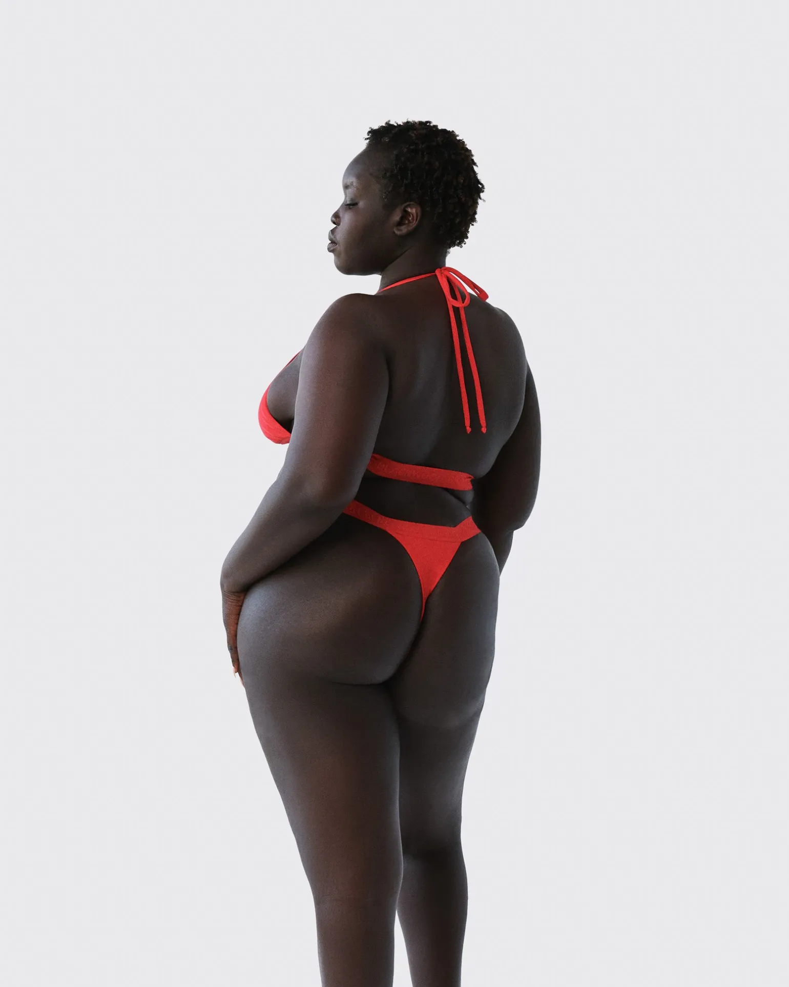 Logo Swim Thong