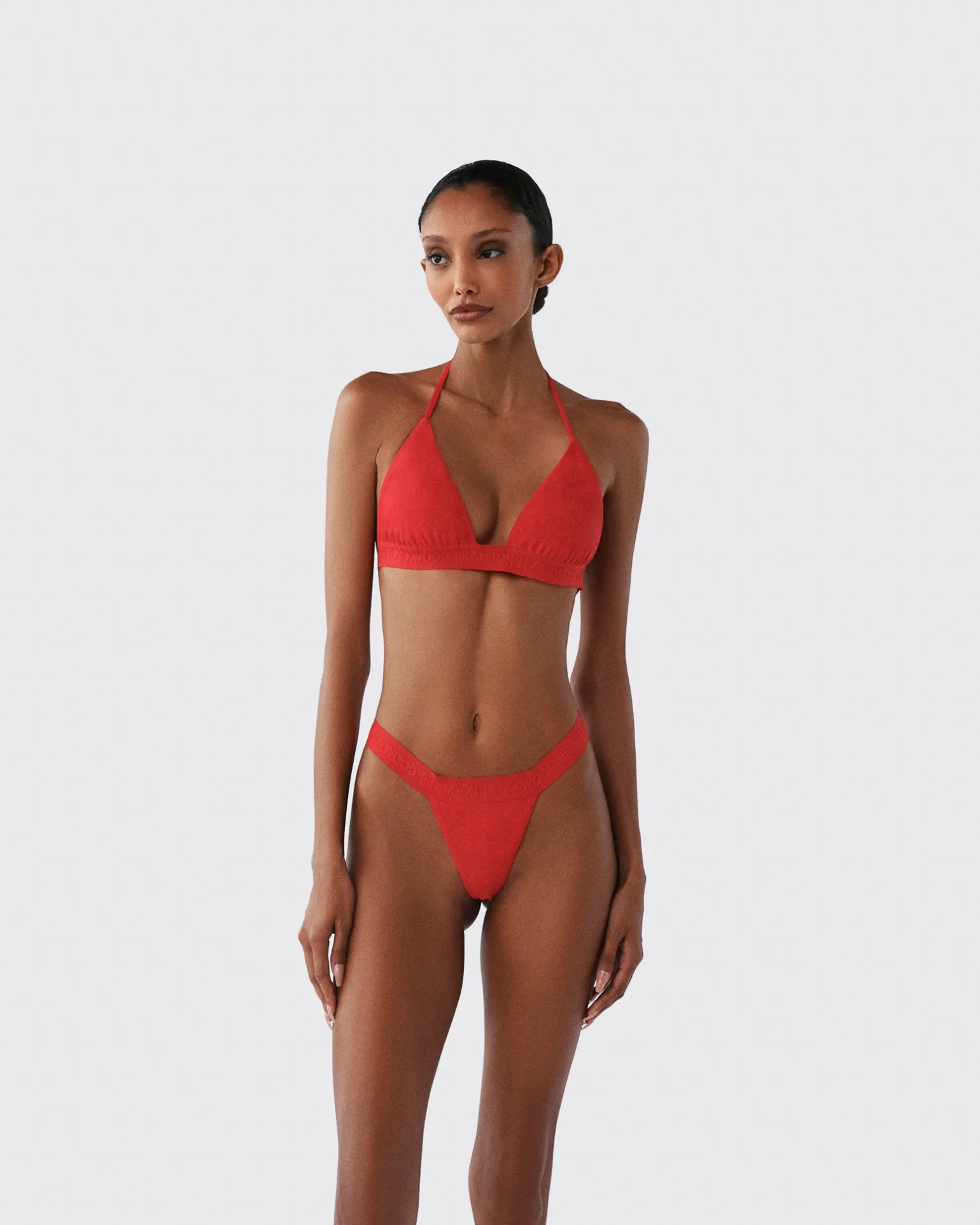 Logo Swim Thong