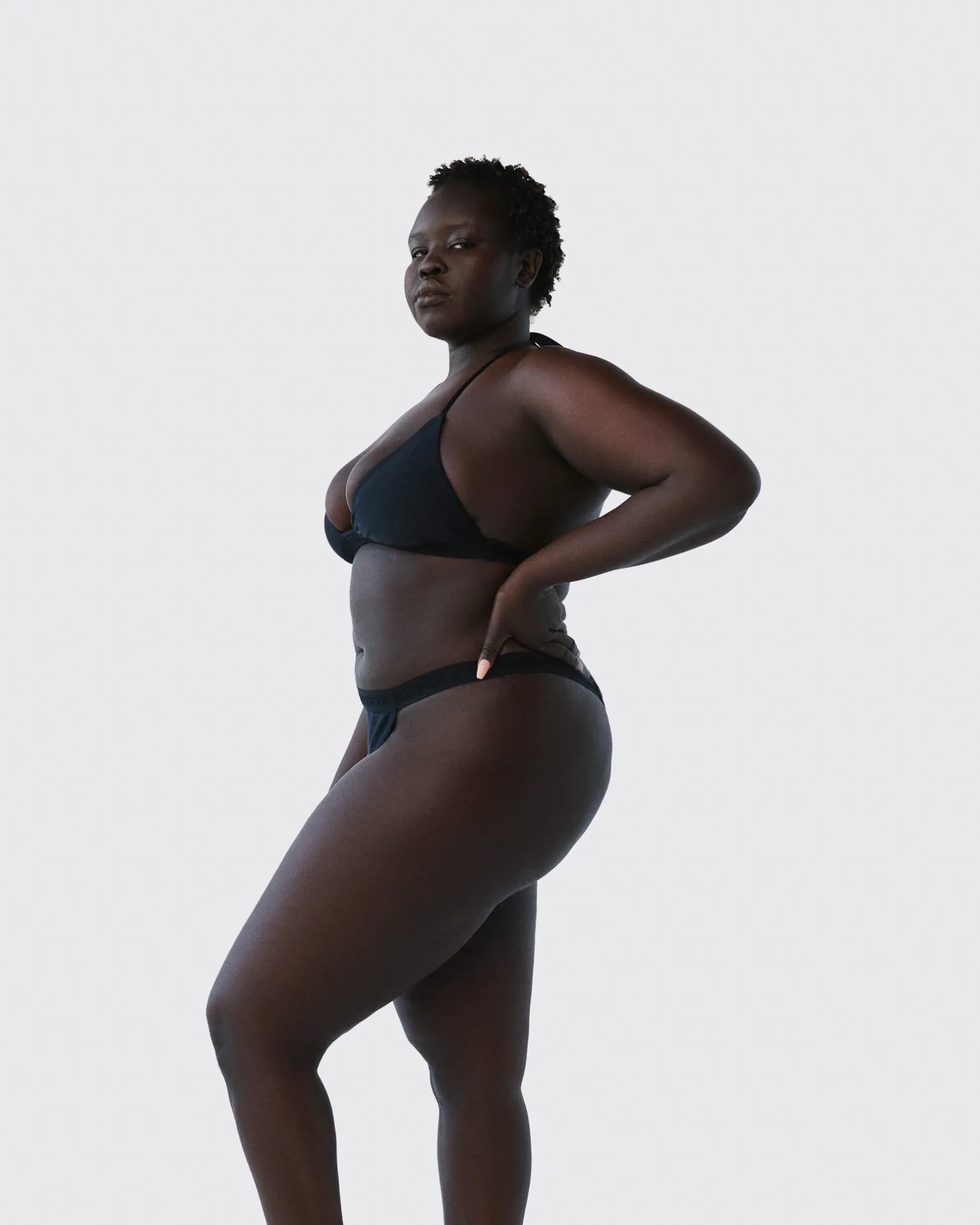 Logo Swim Thong