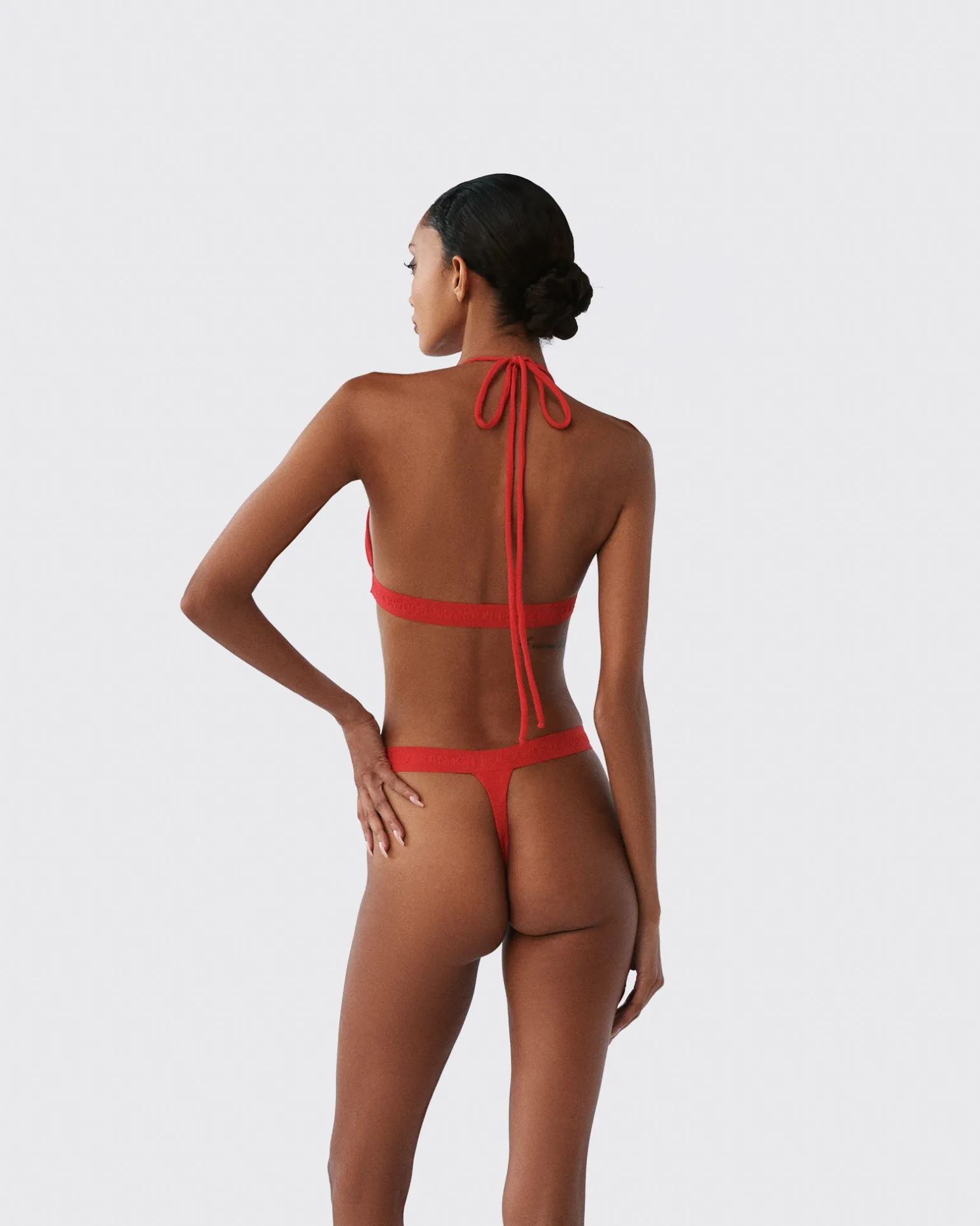 Logo Swim Thong