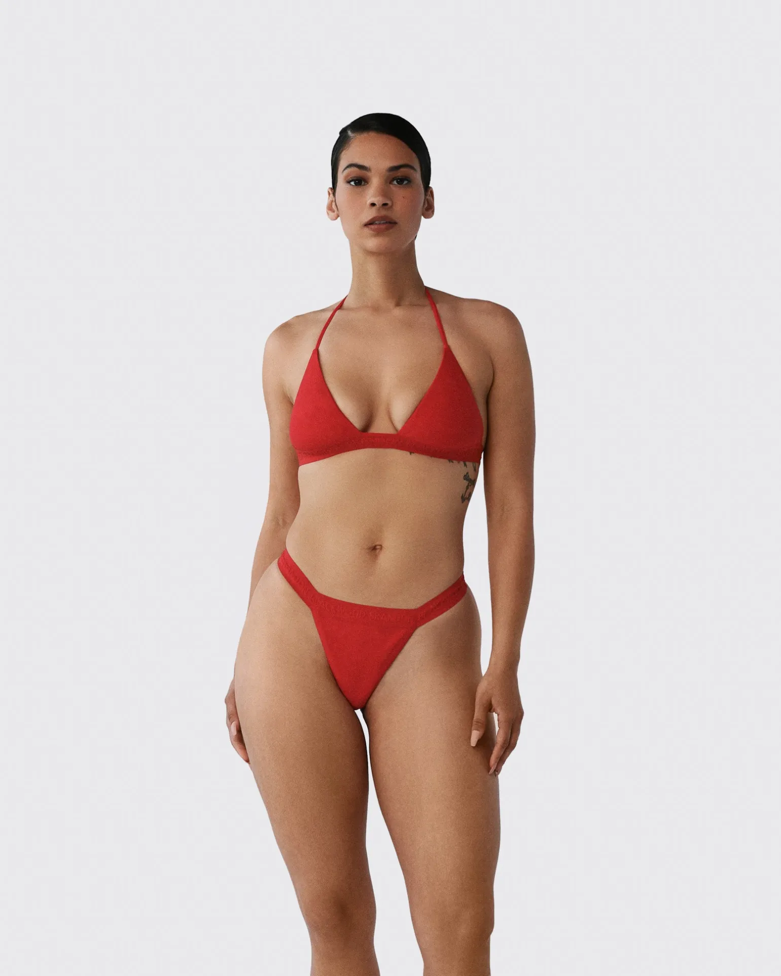 Logo Swim Thong