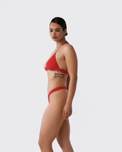 Logo Swim Thong